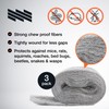 MaPorch Steel Wool Mouse Hole Filler - 3-Pack, 2.5 in