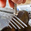 Bestgle Mini Tap Drill Set, 10 Piece Set, Chamfering Tap,