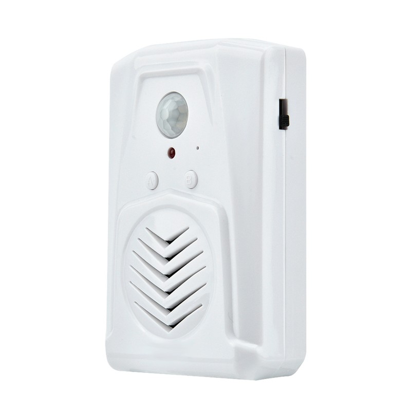 USB/Battery Powered Motion Sensor Alarm MP3 Audio Player Infrared Induction