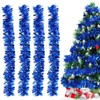Bluelves Christmas Garlands, 4 Pieces Tinsel Garland, 2 m Tinsel
