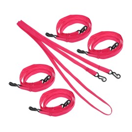 Parliky 5pcs Winter Glove Rope: Children Anti-Lost Mitten Rope Ski Glove Leash Holder Nylon Skiing Glove Holder Clip for Skiing Snowboarding and Outdoor Sports