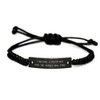 Funny Reporter Gifts from Men to Reporter, Rope Bracelet with