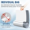 120 Counts 1.6 Gallon Mini Drawstring Trash Bags, Small Garbage