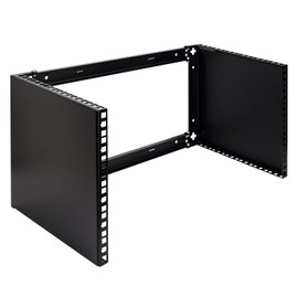 RackPath 6U Wall Mount Network Rack - Patch Panel Bracket for Server and Network Equipment – 11.25 inch Deep – Heavy Duty 150lbs Capacity