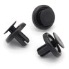 VVO Fasteners Black Plastic Clips Underbody Insulation Shield Compatible with