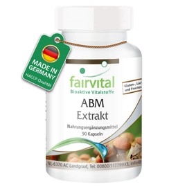 Fairvital Agaricus Extract 500 mg - 90 Capsules - ABM Capsules (Agaricus Blazei Murill) - High Dose - 45% Polysaccharides - Vegan - Standardized to 45% Polysaccharides
