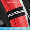 Road Comforts Leopard Steering Wheel Cover - Made with PVC