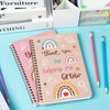Xqumoi 2Pack A5 Teacher Spiral Notebooks, Thank You for Helping