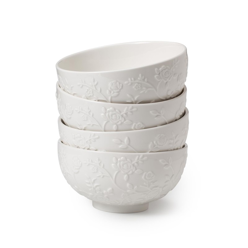 Soup Bowls,Cereal Bowls Set of 4, Decorative Bowls Ceramic Ramen