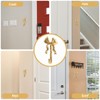 Gadpiparty Gold Bow Hooks, Gold Wall Hooks, Bow-Shaped Wall Hook,
