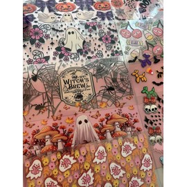 PROMO BUNDLE - 10 UV DTF CUP WRAPS Decals - Theme: Floral/ Plant Theme