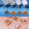 XINGSUI 1 Set Rectangular Plastic Boxes,Photo Storage Box,Clear Plastic Organizer