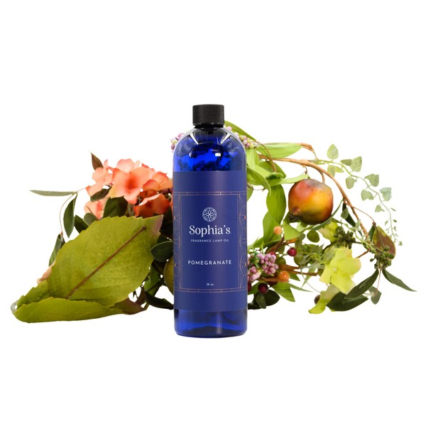 Sophia's Pomegranate Fragrance Lamp Oil Refills, Effusion Lamp Fragrance Oil