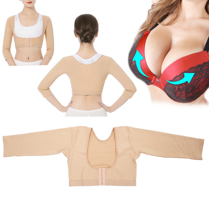 Women Posture Shaper Upper Arm Shaper Shapewear Compression Sleeves Posture