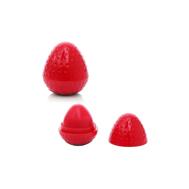 Balsamo Para Labios Forma De Fresa Mayoreo Lip Balm