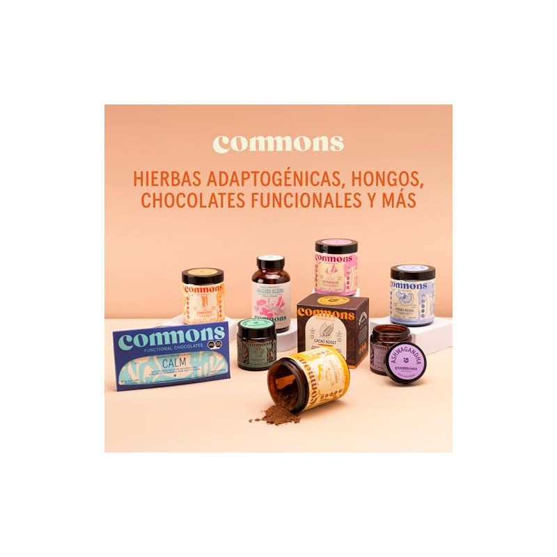 Commons Hongos Adaptógenos - Hongo Cordyceps - Extracto Puro en