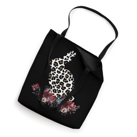 Floral Bunny Rabbit Leopard Cheetah Print Easter Gift Women Tote Bag