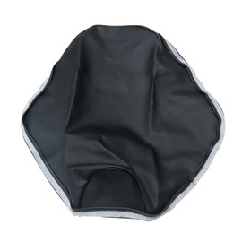 Crisparts CHRIS-YCH2035-C10 Motorcycle Seat Cover Yamaha Chappie Made in Japan (Thick Fabric) Seat Cover [Fabric Color: Black/Piping] Replacement Type (Refill)