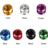 LANODO Bicycle Chainring Bolts, Double M8x8.5mm, Super Light, Aluminum, Alloy