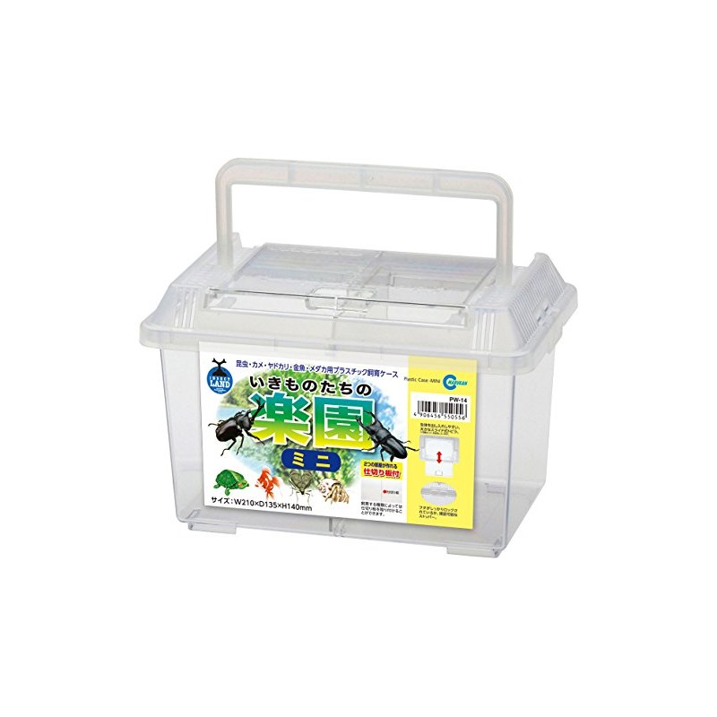 Insectorand Mini Plastic Case, Paradise for Creatures