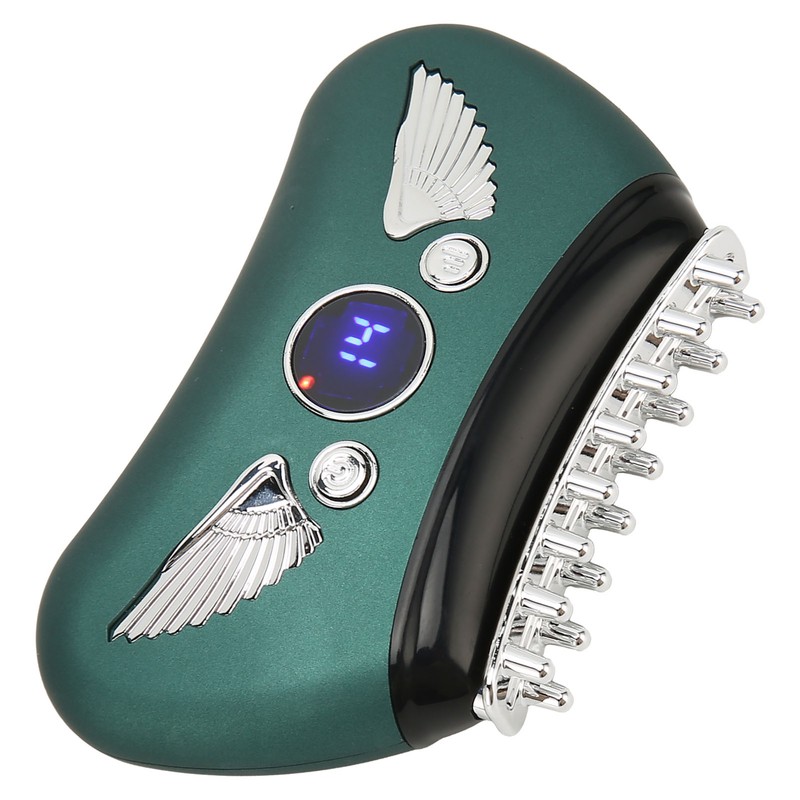 Electric Meridian Brush 16 Levels Hot Compress Microcurrent Rechargeable Sculpting