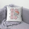 JIMOWANG Retro Pink Preppy Christmas Ball Throw Pillow Case Modern