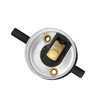 E26 Light Socket Push Thru On/Off Lamp Socket, Medium Base