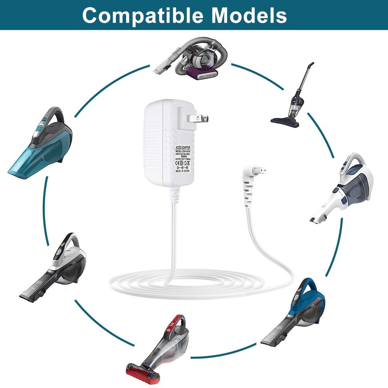 15V Charger for Black and Decker 90627870 Dustbuster Handheld Vacuum