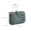 Liz Days Women's Mini Wallet, Elephant, Trifold Wallet, Compact, yellow