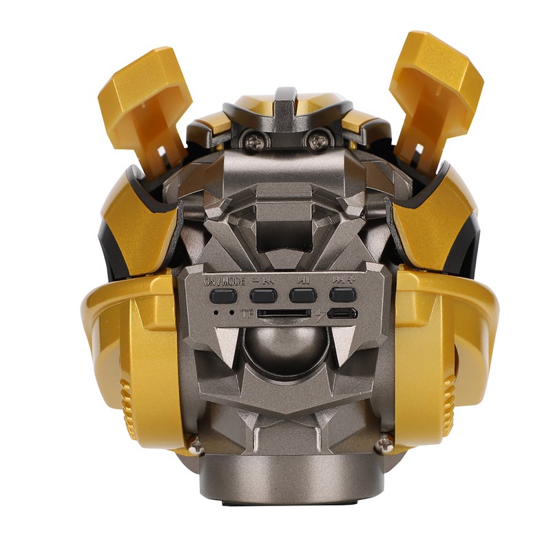 For Bumblebee Cartoon Design Wireless Bluetooth Speaker with TF Slot