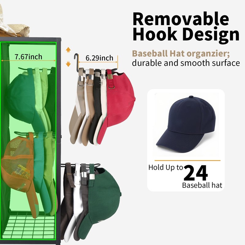 Meangood Hat Holder Stand, 5 Tier Big Capacity Hat Organzier