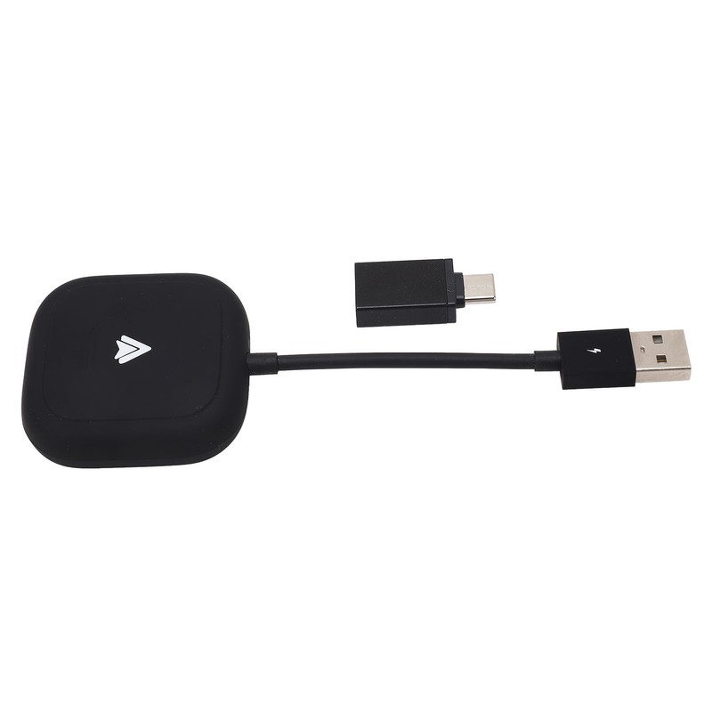 Car Wireless Adapter Plug Play Dongle Converts Wired to Wireless