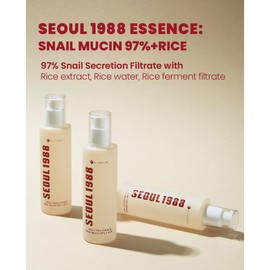 KSECRET [KSECRET]SEOUL 1988 Essence : Snail Mucin 97% + Rice 100ml