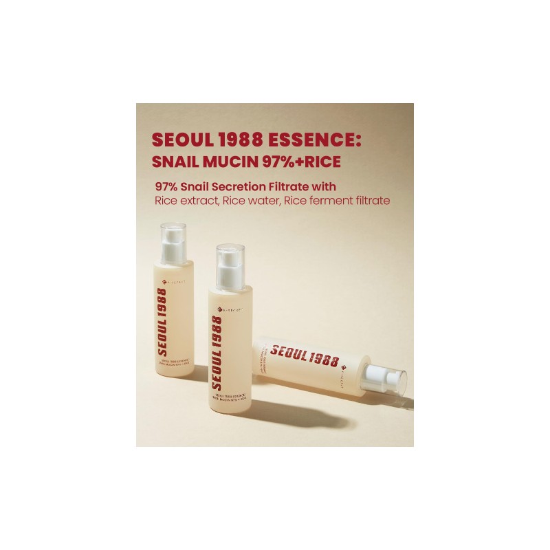 KSECRET [KSECRET]SEOUL 1988 Essence : Snail Mucin 97% + Rice