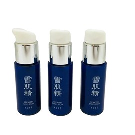 KOSÉ KOSE SEKKISEI Emulsion 20ml 0.67fl oz LOT OF 3 Boxless