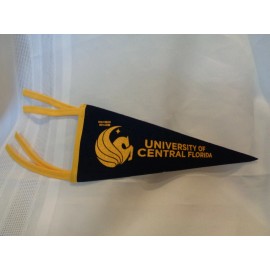 UNIVERSITY OF CENTRAL FLORIDA  Felt Pennants  Navy Blue & Gold  Logo  NEW