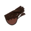 starlingukpk Quality Soft Suede Leather Falconry Gloves. (Large)