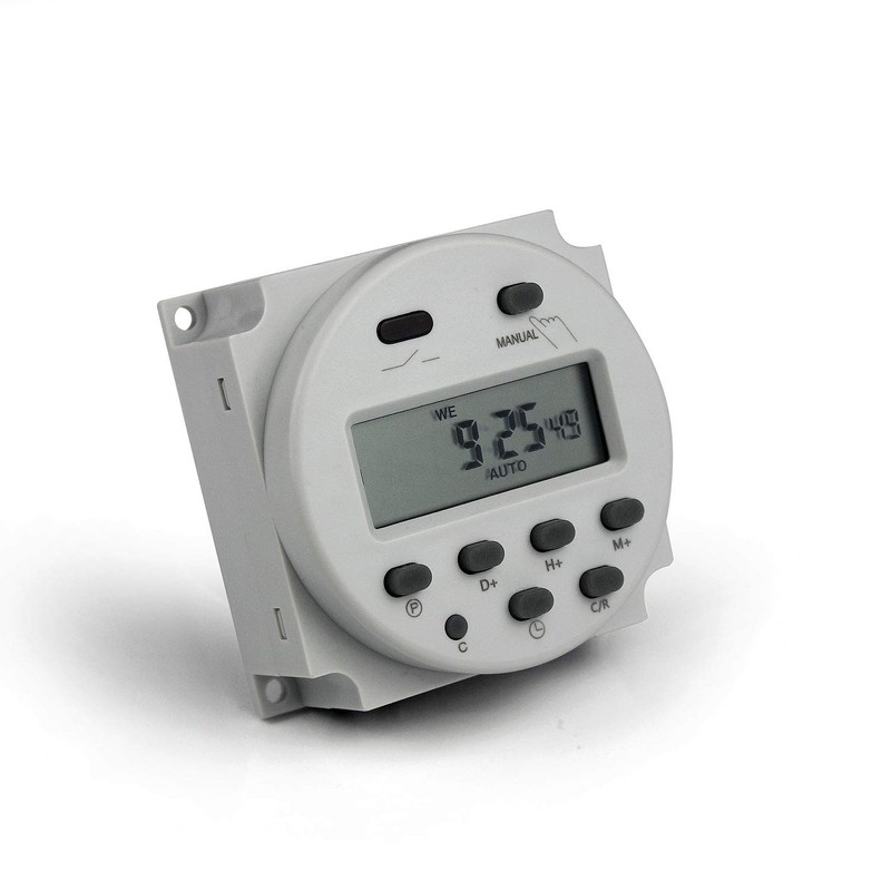 Taikuwu CN101A Digital LCD All Week Programmable Timer DC 12V