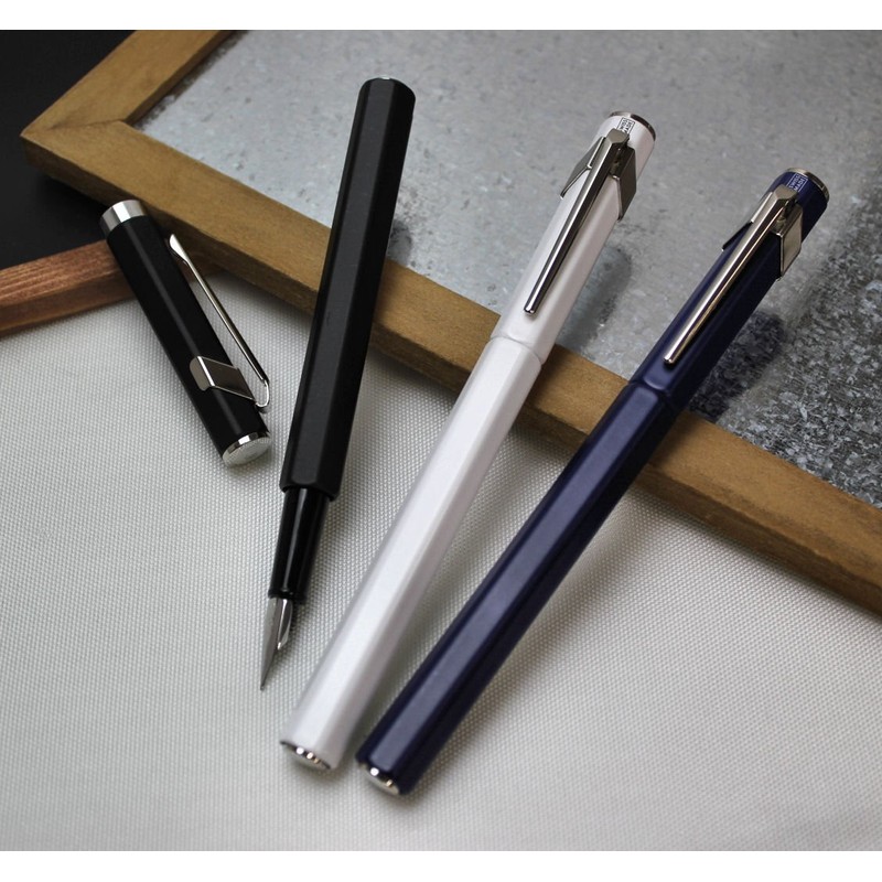 Metal Fountain Pen 849 Black Nib EF