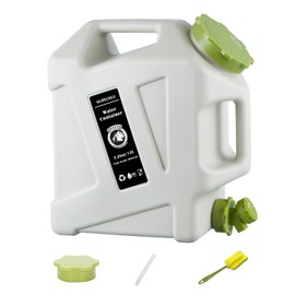 3.2 Gallon Water Jug with Spigot - BPA-Free Portable Water Container for Camping, Emergency Storage & RV | Wide-Mouth Design, Lightweight & Easy to Clean