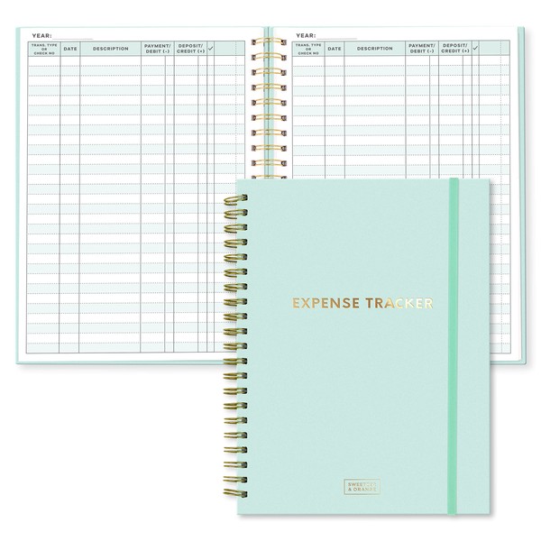 S&O Budget Expense Tracker Notebook - Spending Tracker Notebook to