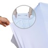 Yoquare 1 Pack Thick White 5FT Streych Spandex Table Cover