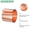 M METERXITY Copper Sheet Roll, 39"x 3.9"x 0.012"(LxWxT) Copper Foil