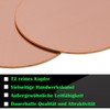 Uxney Round Copper Plate, 100 mm Diameter, 2 mm Thick