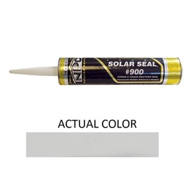 NPC #900 Solar Seal 3 Pack- for Metal Roofing Flashing/Panels, Vinyl and Fiber Cement Siding, Fiberglass, Cedar, Brick & Masonry, Sky Lights, Sun Rooms, Truck RV Trailers, Flashing (3, White)