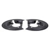 Roneeson Front Left and Right Side Brake Dust Shield Backing