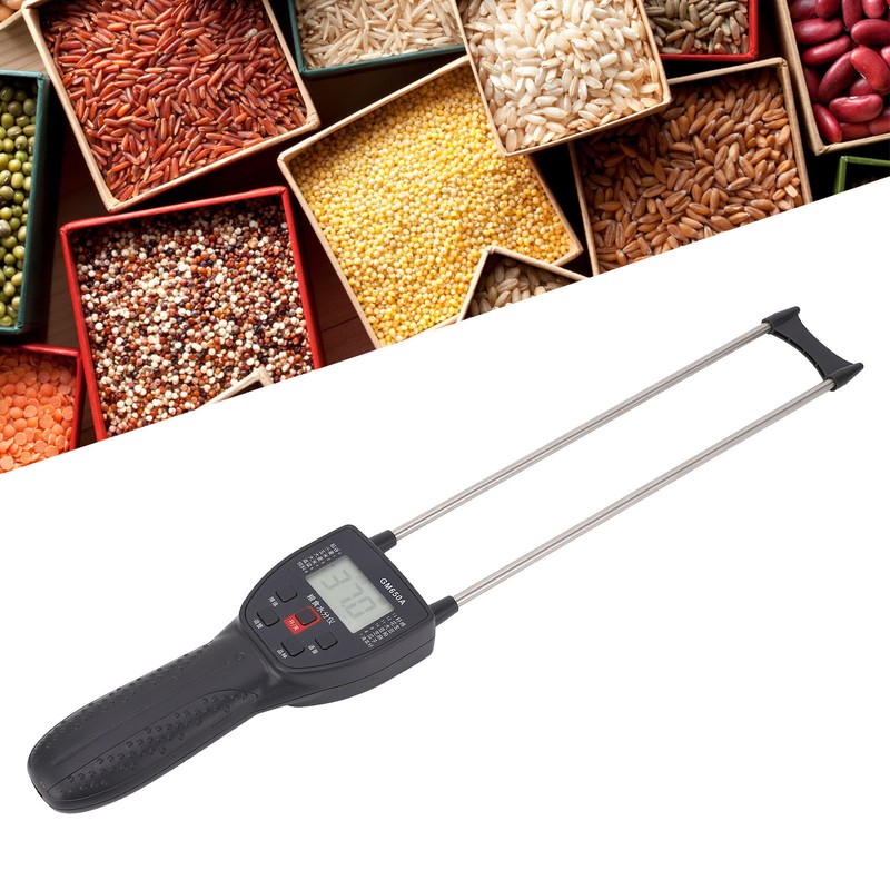 Grain Moisture Meter Multi Variety Grain Humidity Tester with Voice