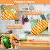 4PCS Vegetable Brushes - Potato Scrubber, Carrot Shape Fruit Brush