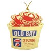 Old Bay Seasoning Crab Bushel Metal Ornament