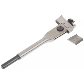 Irwin 7/8 - 3 in. X 6-1/2 in. L High Speed Steel Wood Boring Bit 6-Flat Shank